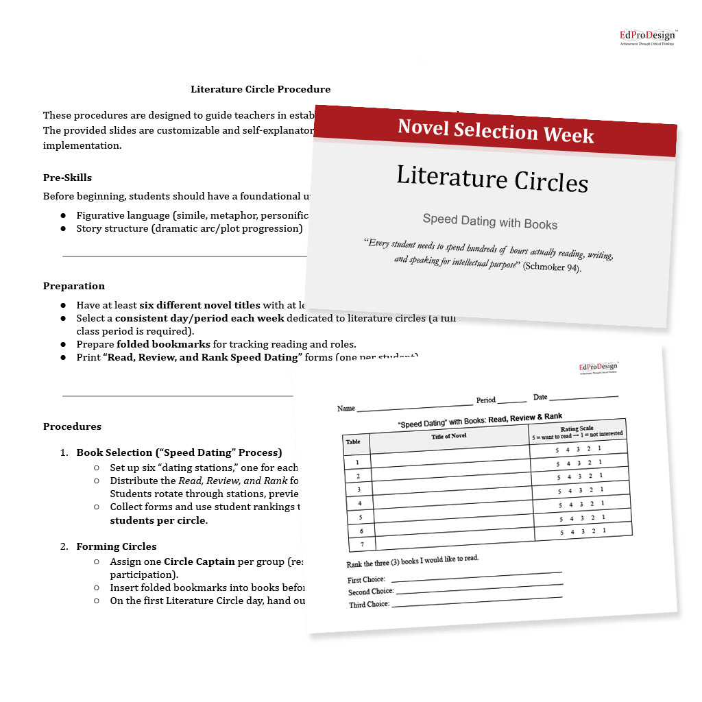 FREE Literature Circles